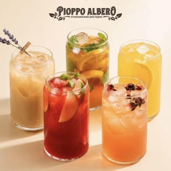 Холодные чаи в Pioppo!